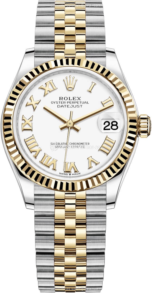 278273 White Roman Jubilee Rolex Datejust 31mm Stainless Steel and Yellow Gold Ladies Watch 278273 White Roman Jubilee Rolex Datejust 31mm Stainless Steel and Yellow Gold Ladies Watch